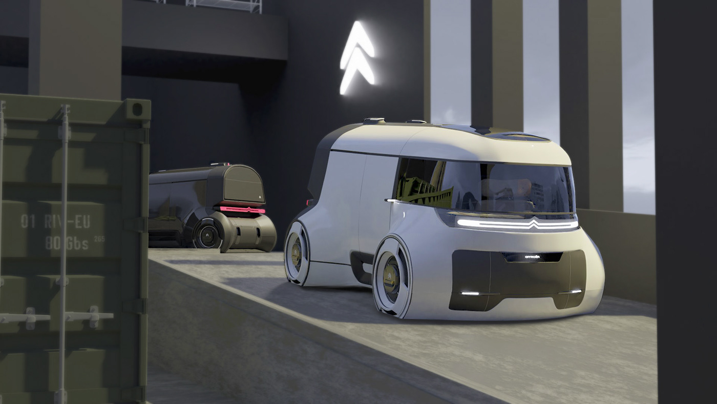 vehicle，conceptual design，MIGNON CITROEN，Citroen，