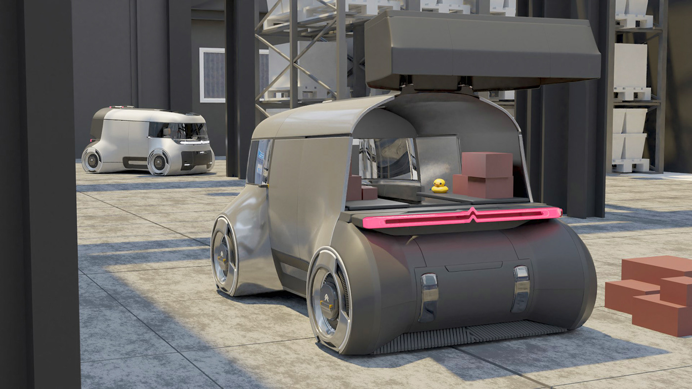vehicle，conceptual design，MIGNON CITROEN，Citroen，