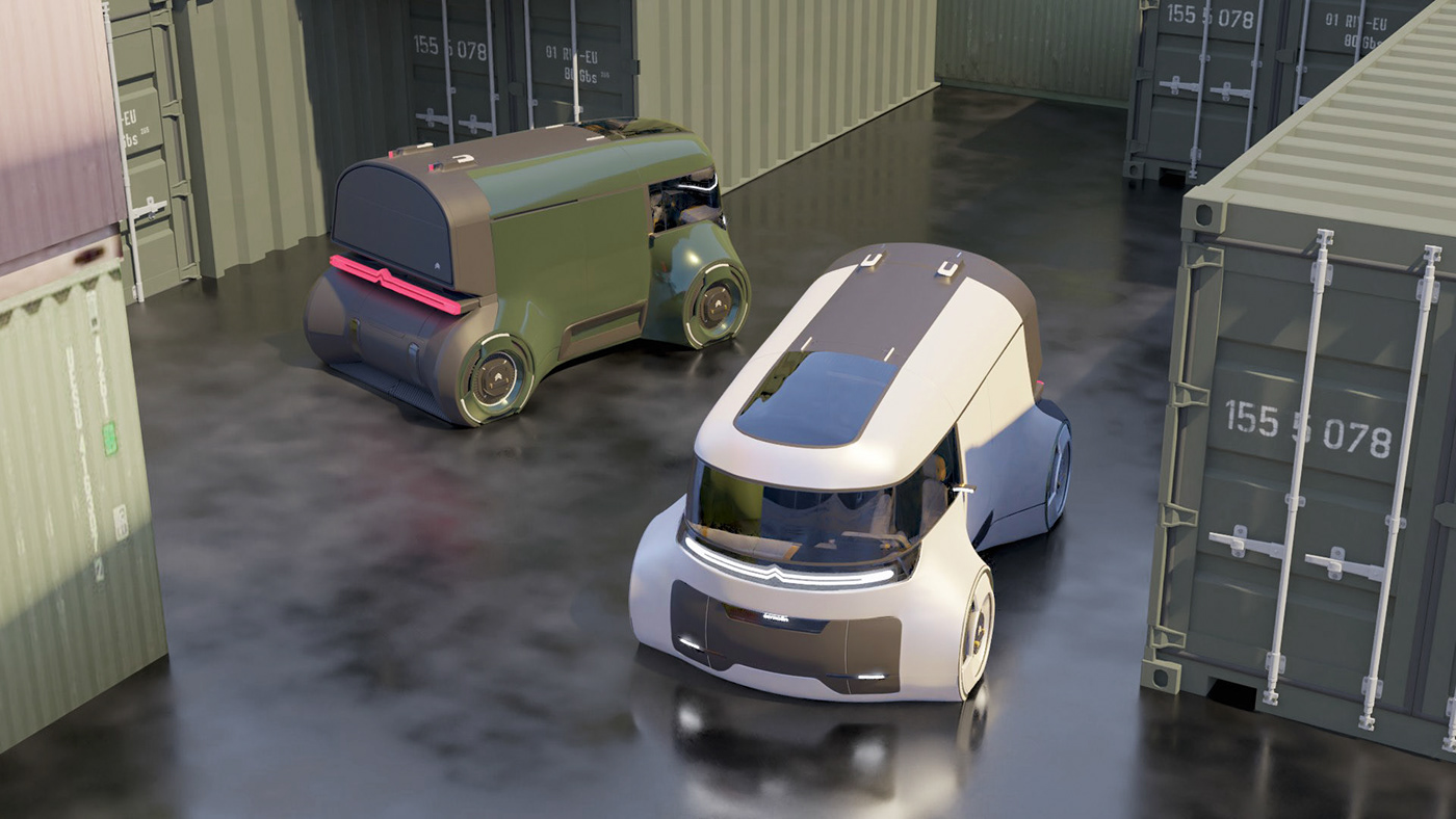 vehicle，conceptual design，MIGNON CITROEN，Citroen，