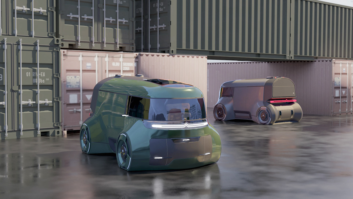 vehicle，conceptual design，MIGNON CITROEN，Citroen，