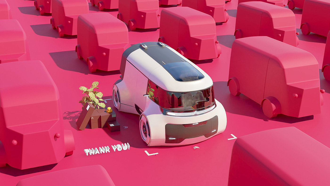vehicle，conceptual design，MIGNON CITROEN，Citroen，