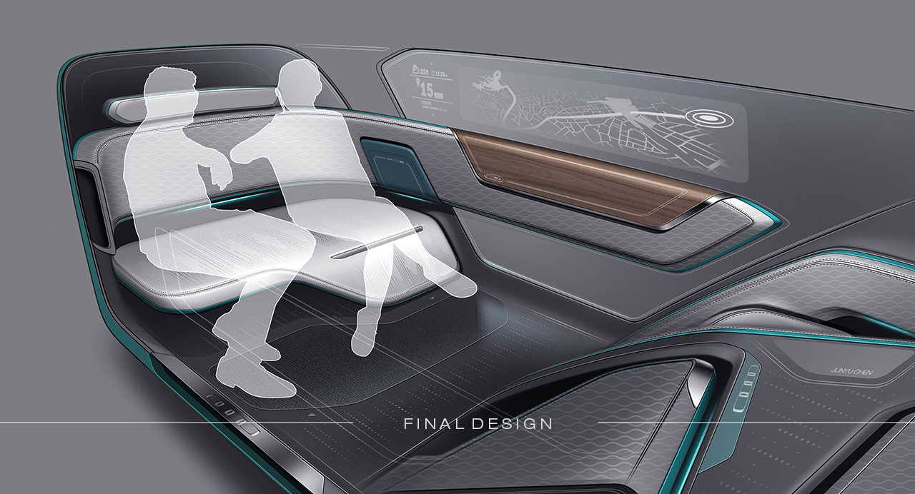 Automotive interior，conceptual design，Pets，partner，