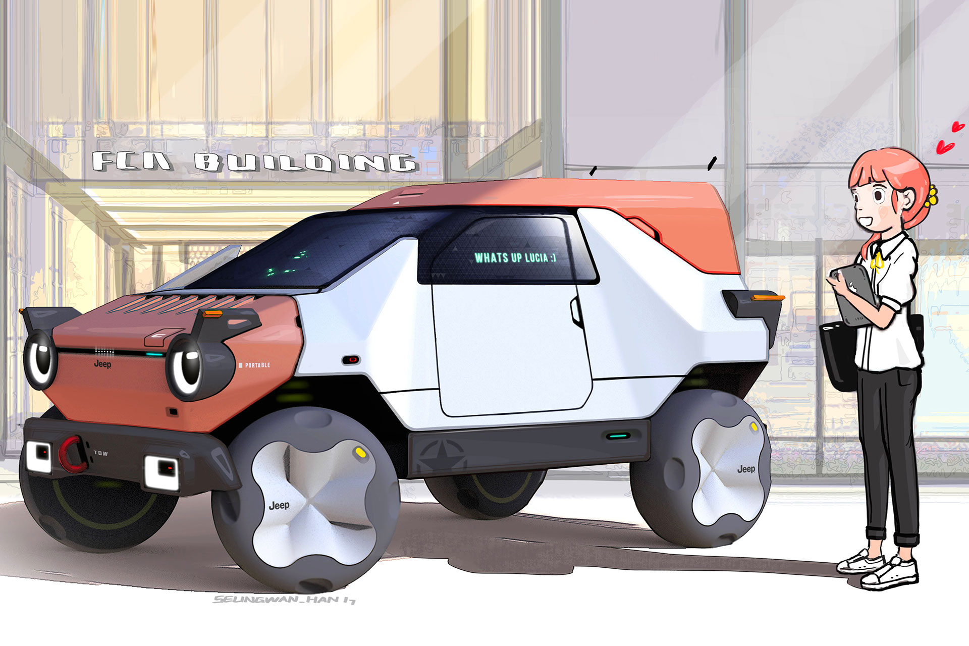 suv，Electric，babyjeep，manuscript，