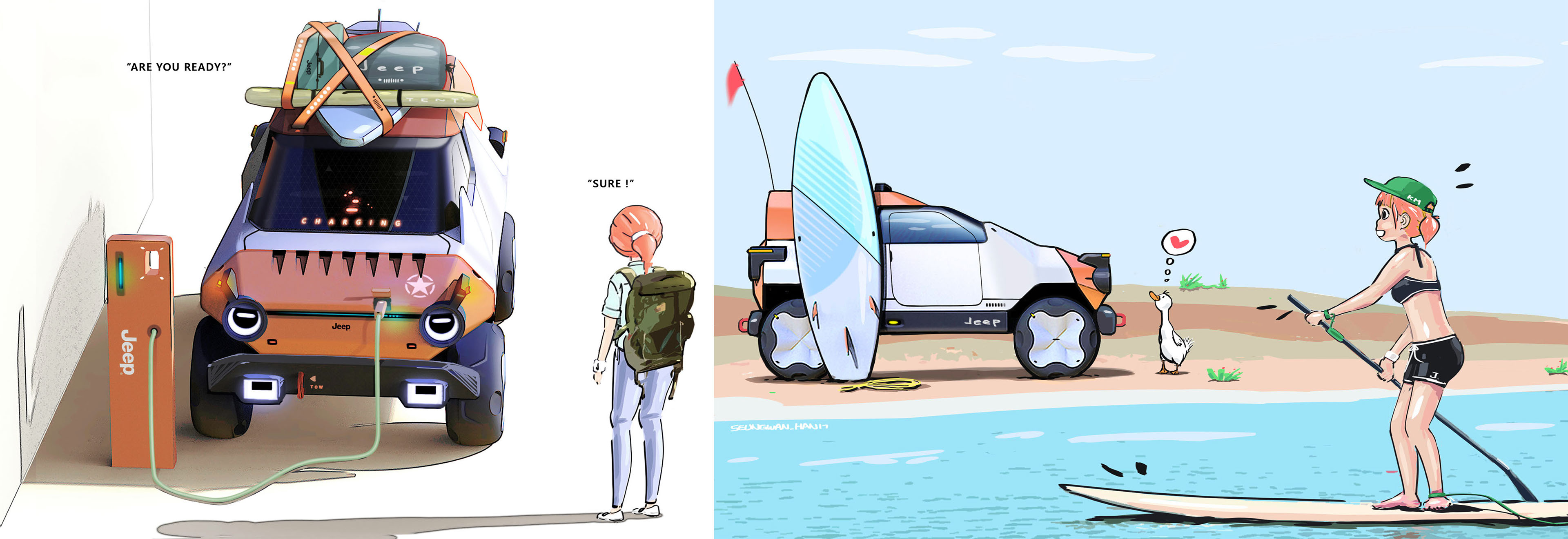 suv，Electric，babyjeep，manuscript，