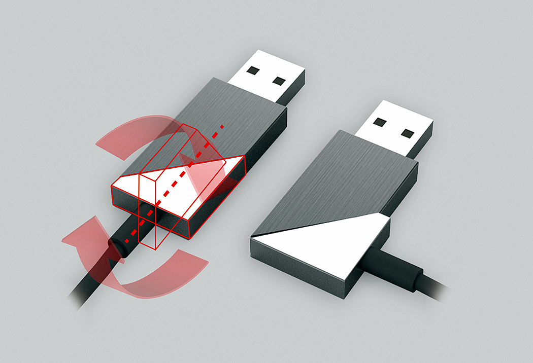 【红点】要做就做一个有态度有“角度”的USB - 普象网