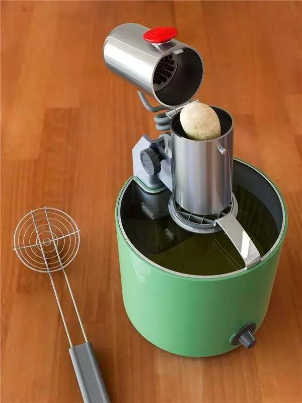 Automatic French fries machine，