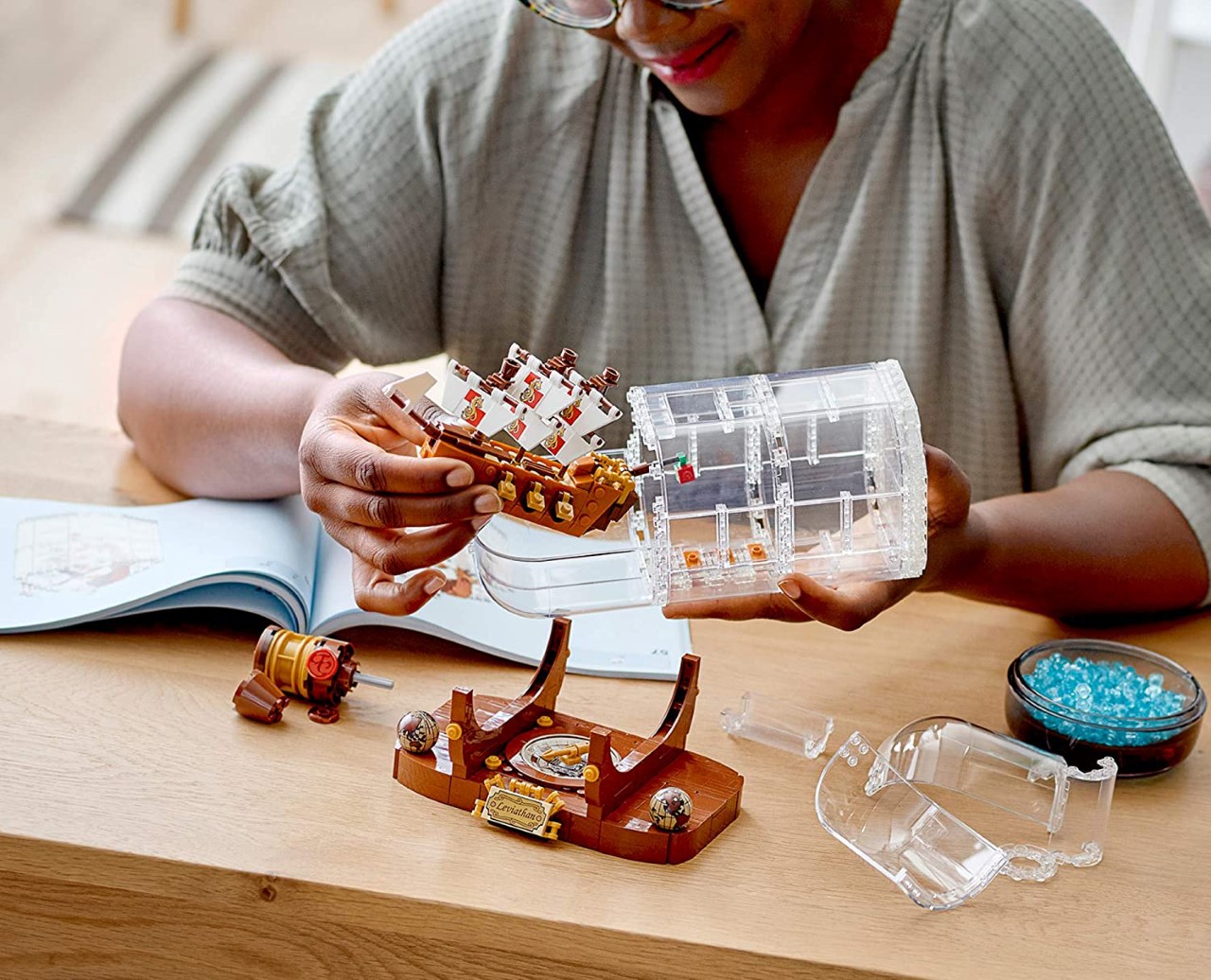 Lego，Toys，diy，Sailboat，