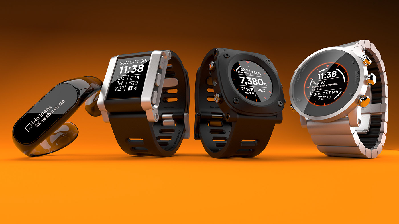 fashion，Wrist watch，intelligence，LunaTik LYNK，