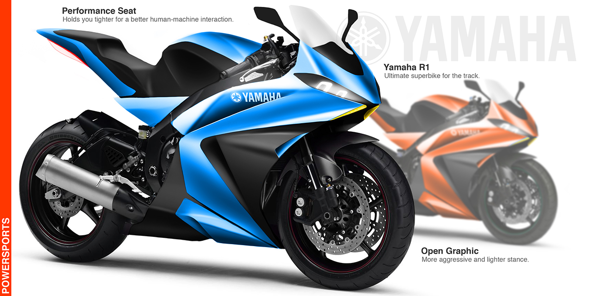 Hand drawn appreciation，motorcycle，Ubee ，ps，