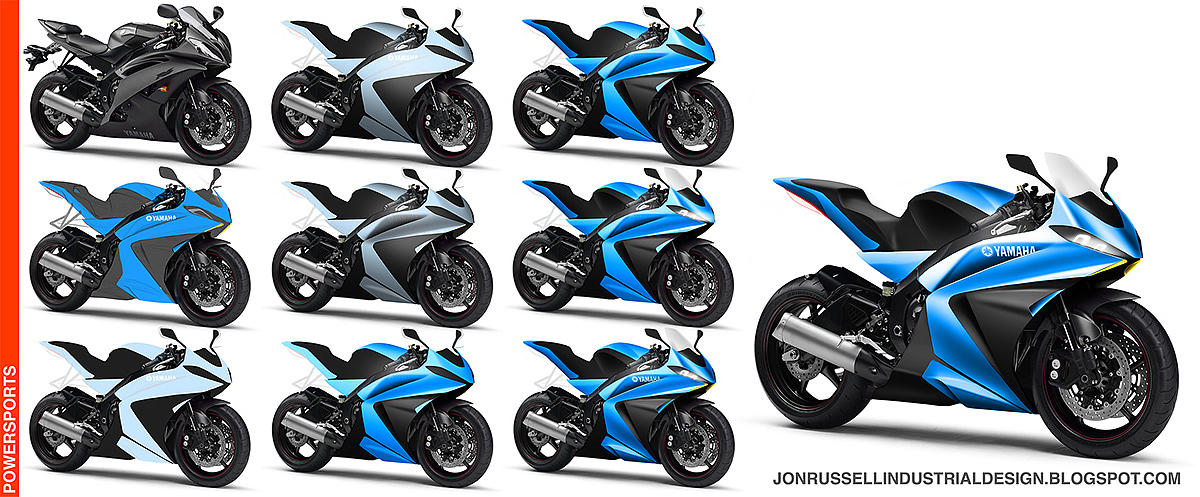 Hand drawn appreciation，motorcycle，Ubee ，ps，