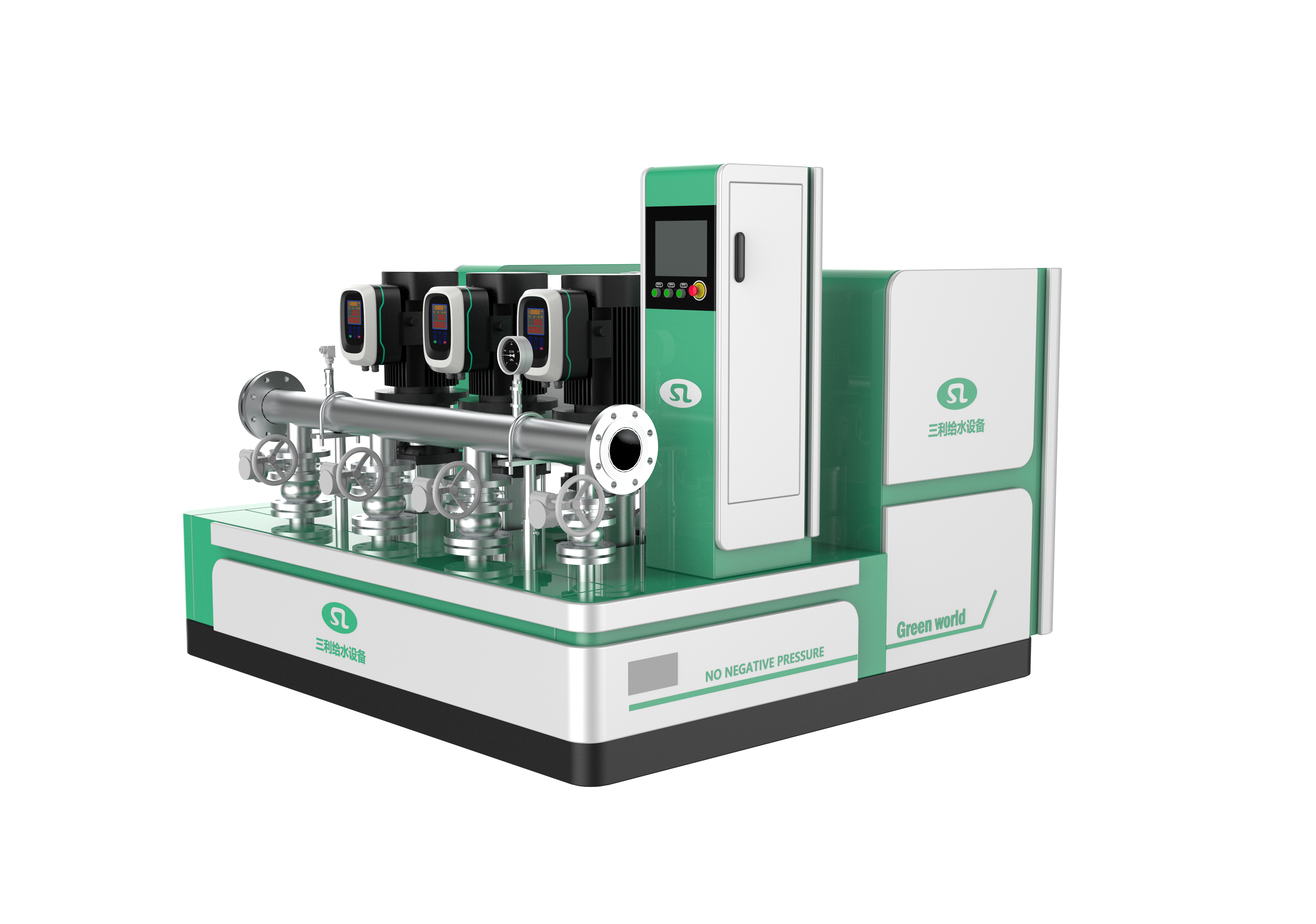 Secondary water supply，Smart water，Direct connected outdoor equipment，Sheet metal design，Control cabinet，