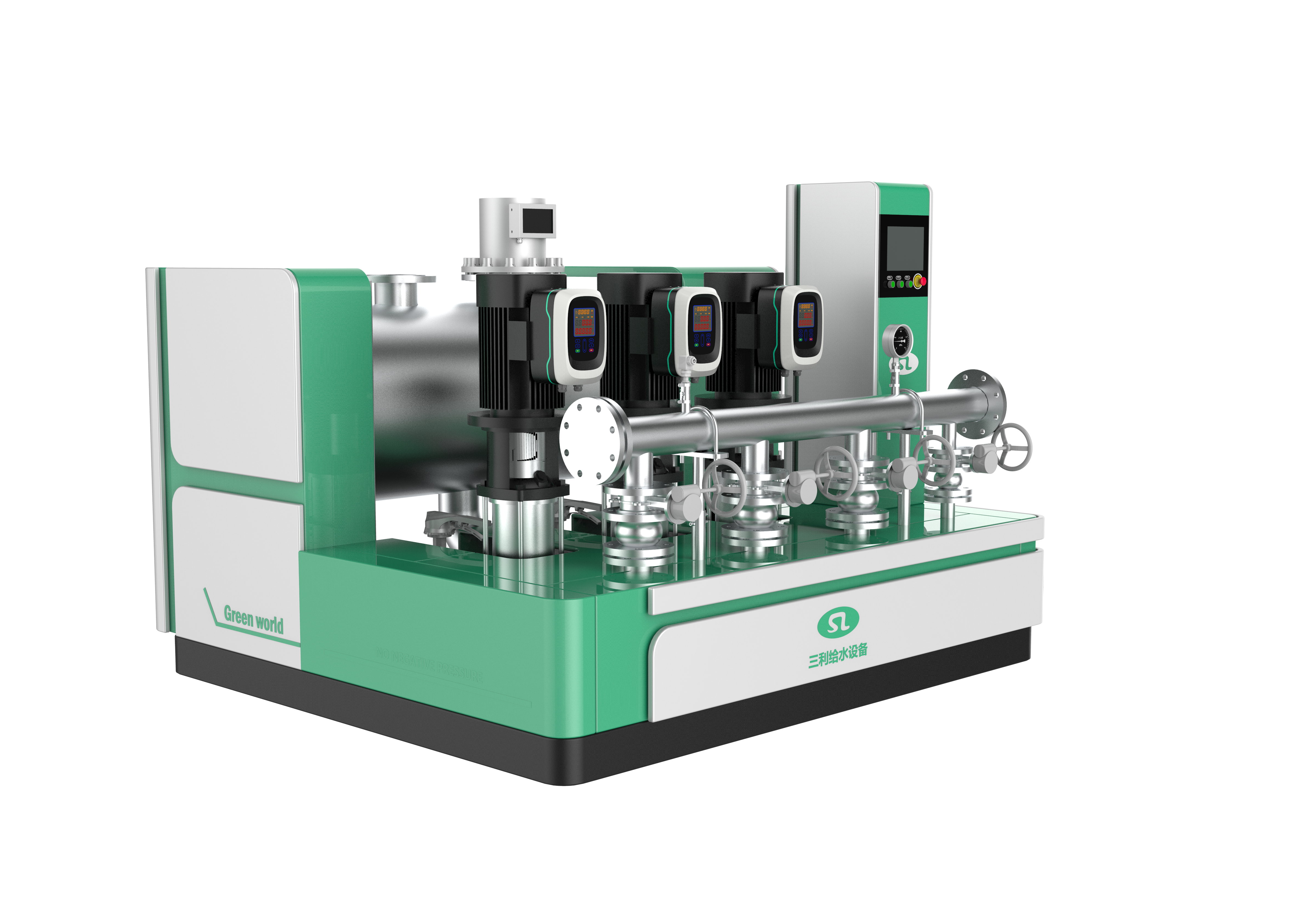 Secondary water supply，Smart water，Direct connected outdoor equipment，Sheet metal design，Control cabinet，