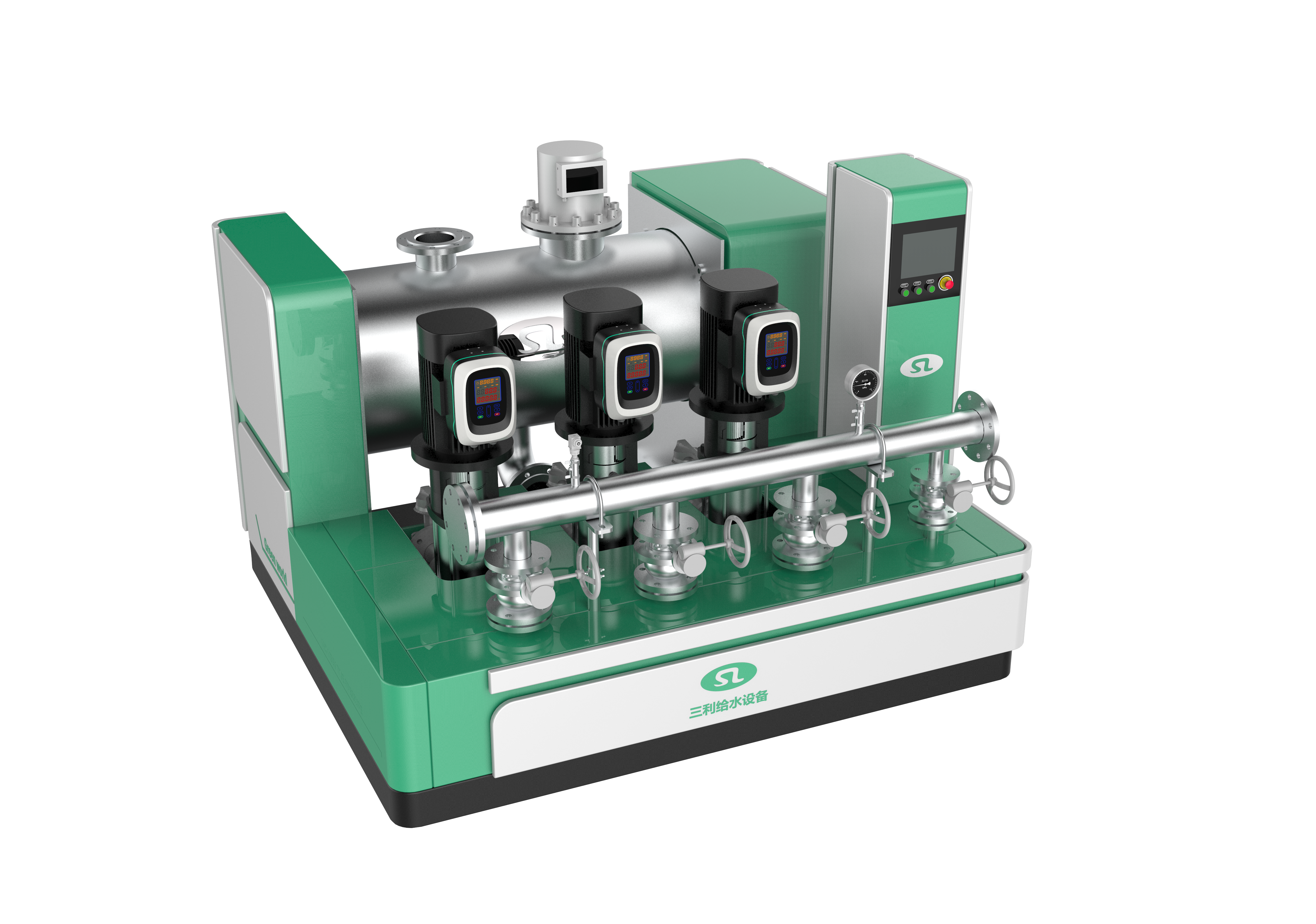 Secondary water supply，Smart water，Direct connected outdoor equipment，Sheet metal design，Control cabinet，