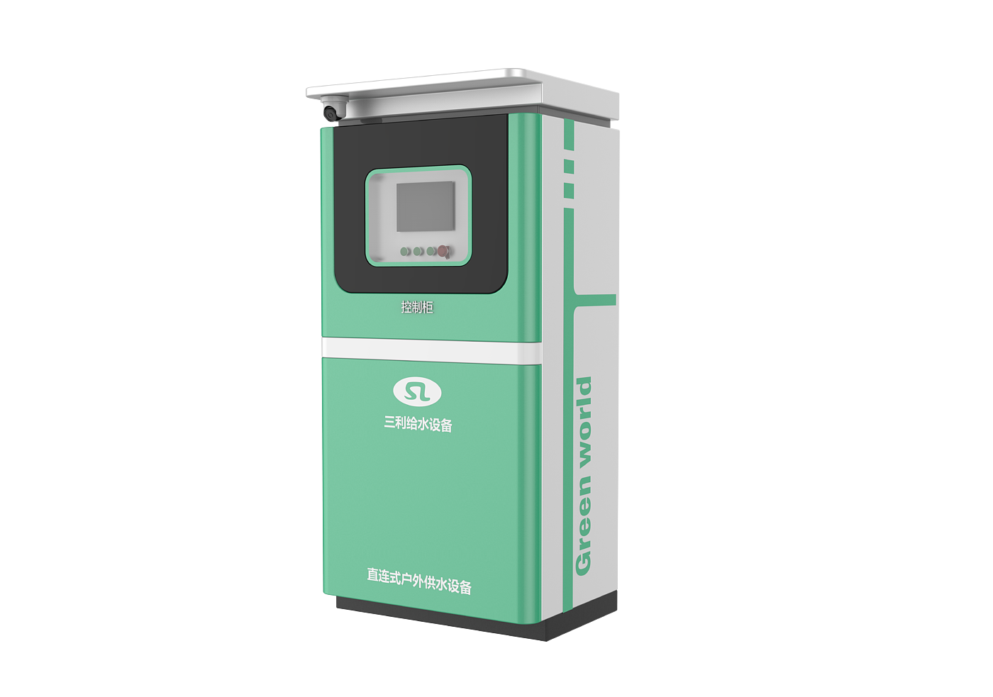 Secondary water supply，Smart water，Direct connected outdoor equipment，Sheet metal design，Control cabinet，