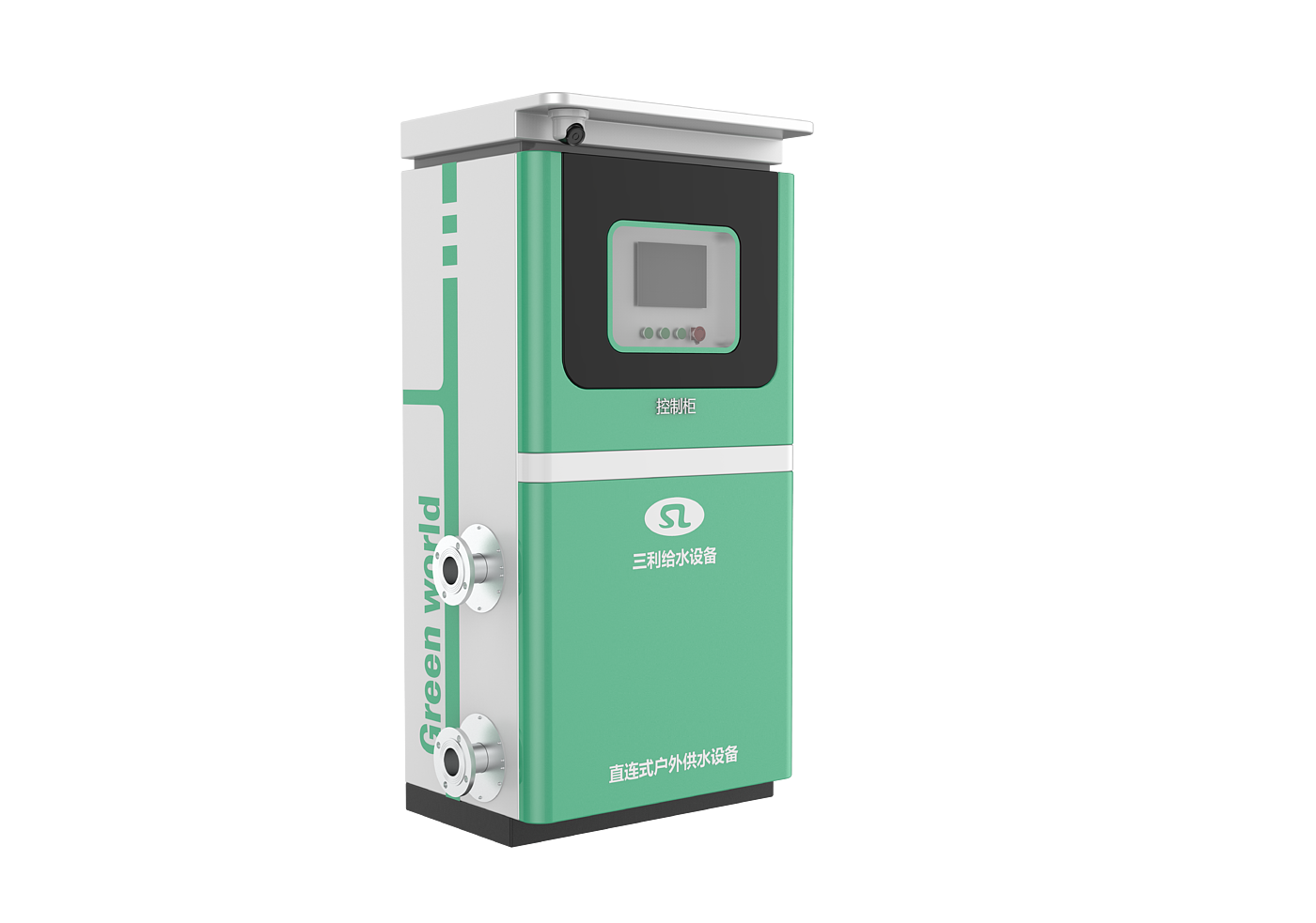 Secondary water supply，Smart water，Direct connected outdoor equipment，Sheet metal design，Control cabinet，