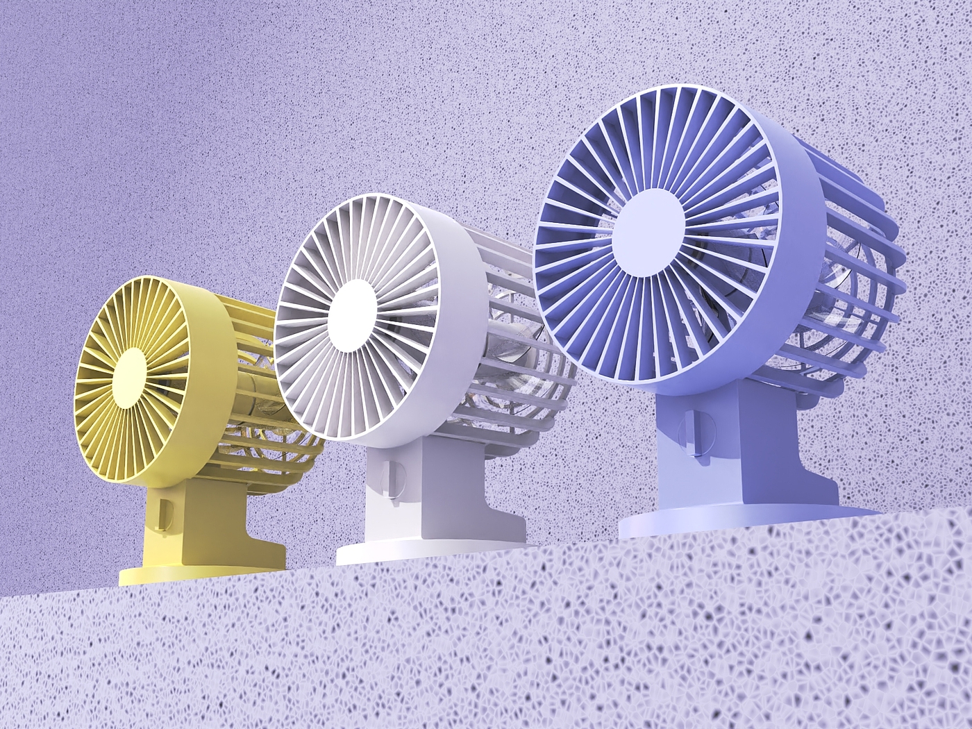 Fan, rendering，