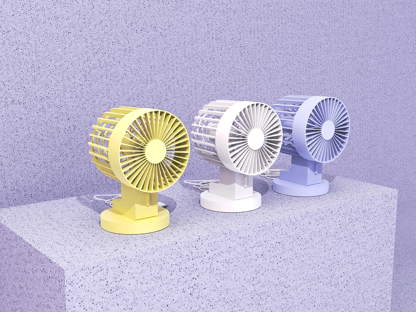 Fan, rendering，