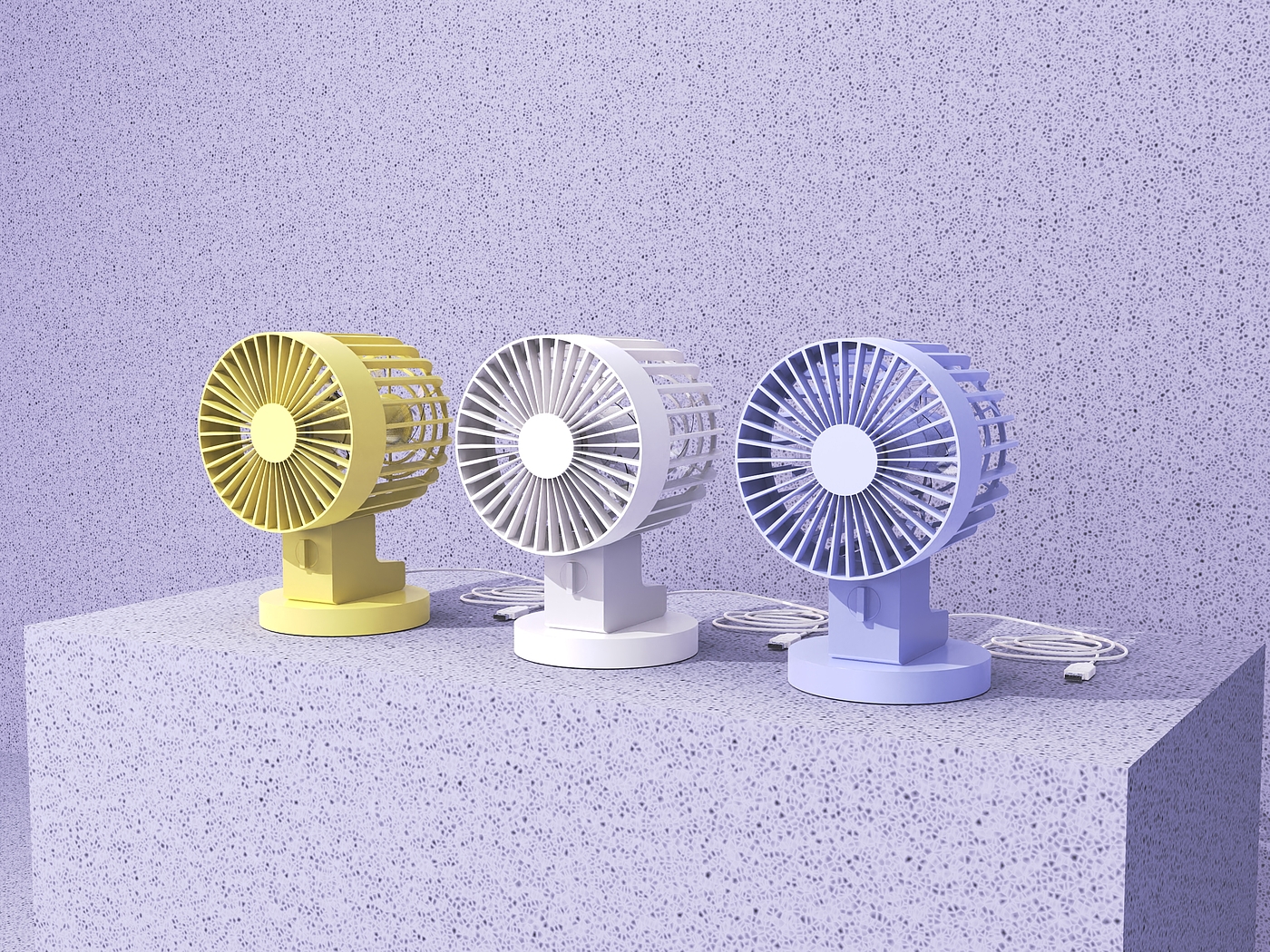 Fan, rendering，