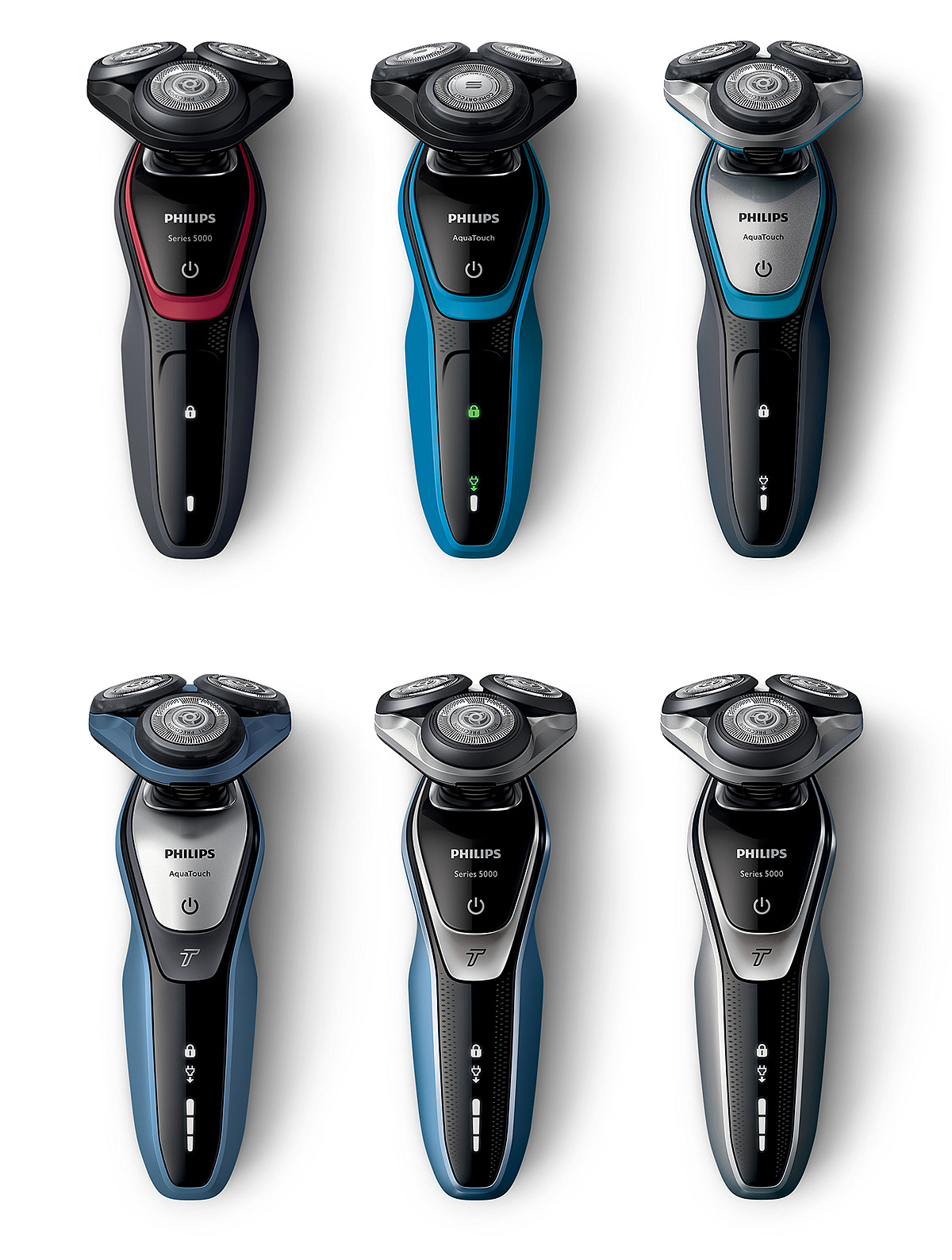 charge，Electric shaver，Wet and dry，Philips，