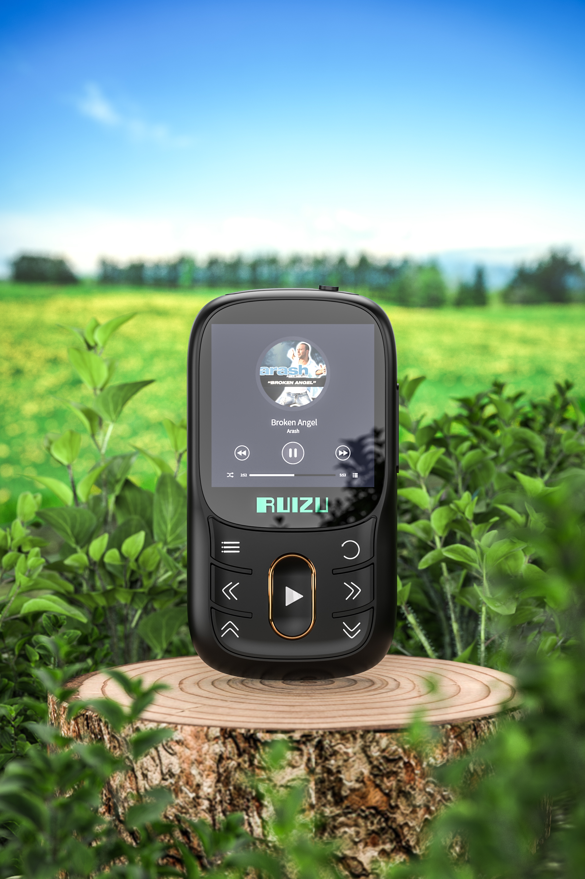 Product rendering，mp3，data line，