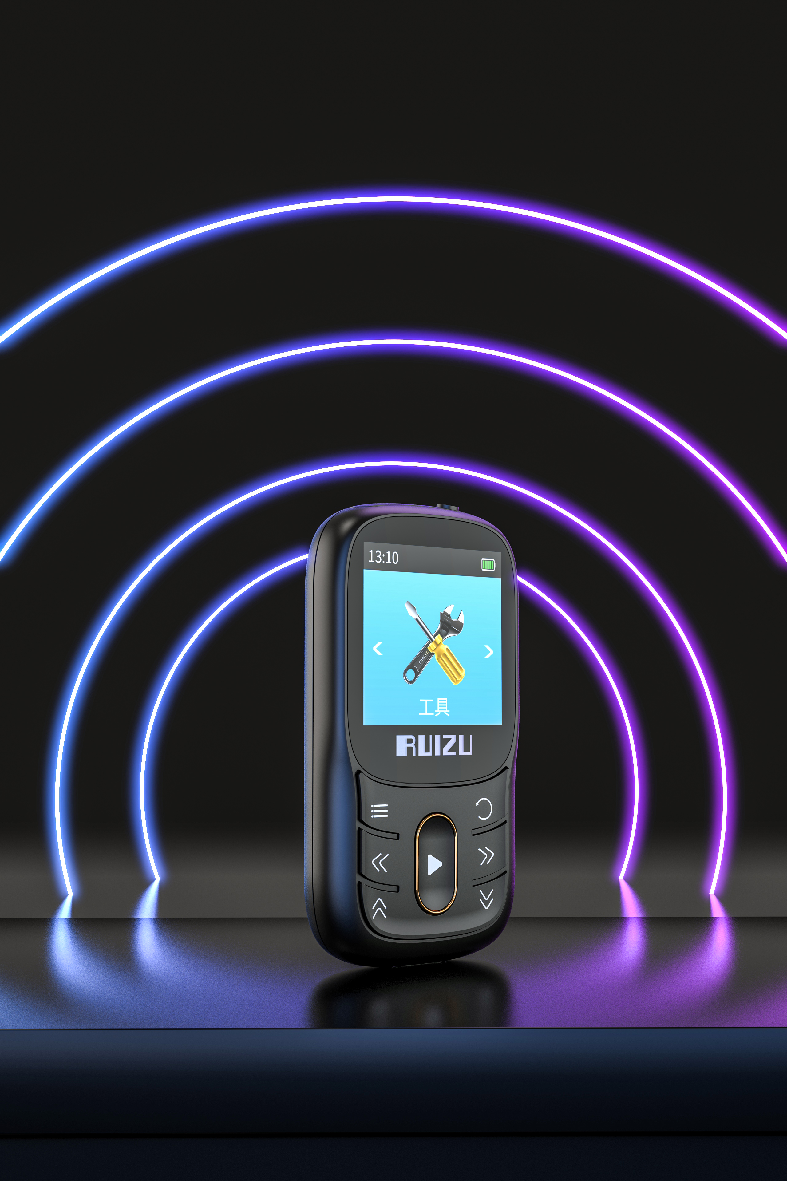 Product rendering，mp3，data line，