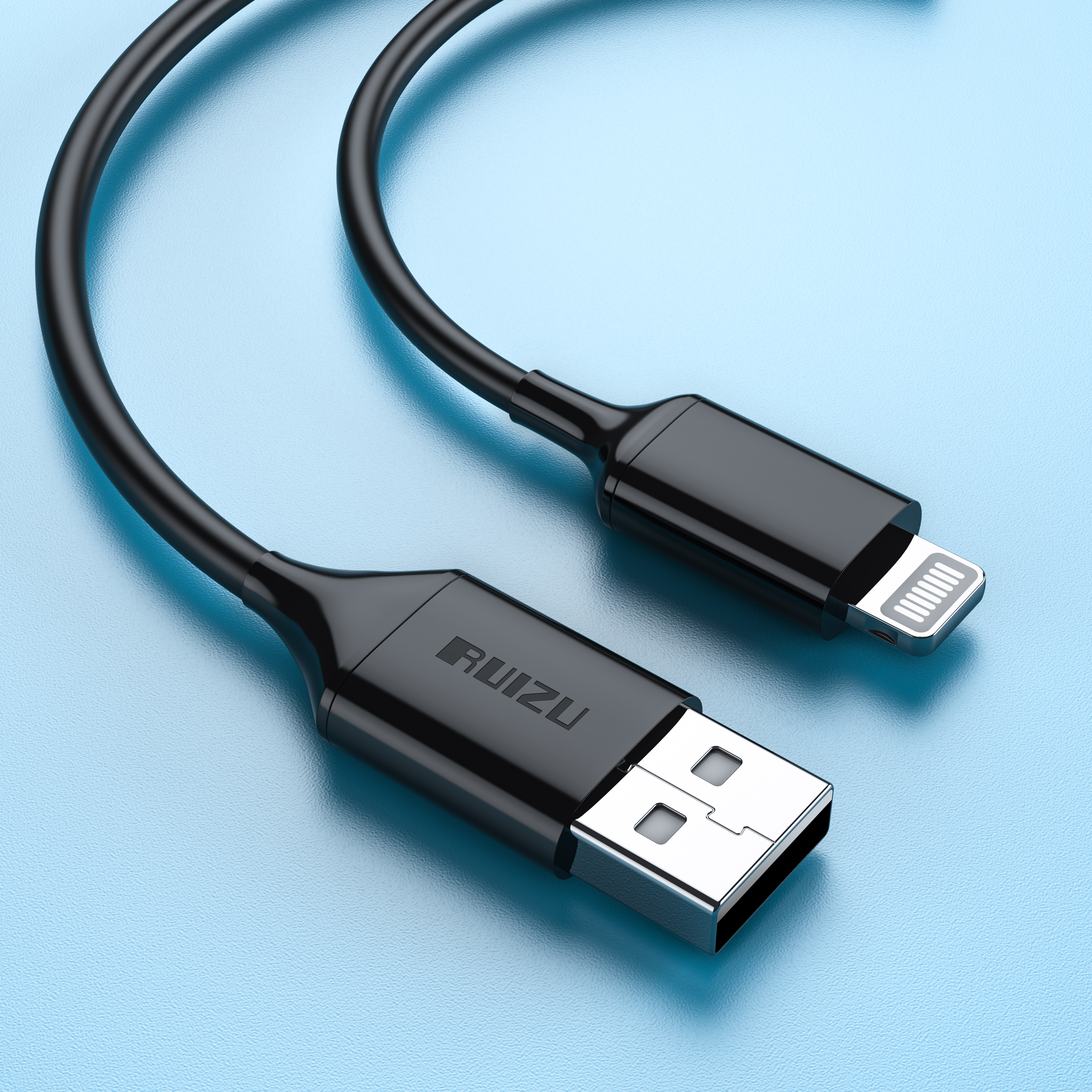 Product rendering，mp3，data line，