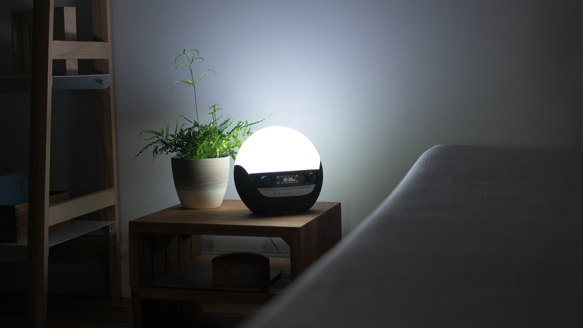 Bluetooth Speaker ，Charger，Night light，Clock，circular，