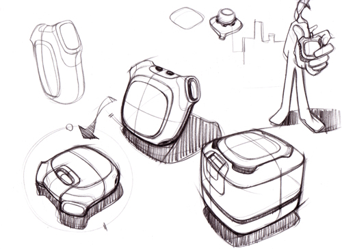 Hand drawn steps，product design，Liu Chuankai，Carlliu product design，