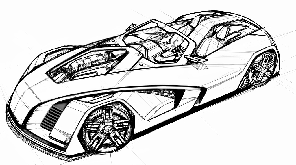 Ubee ，step，Car rendering，course，