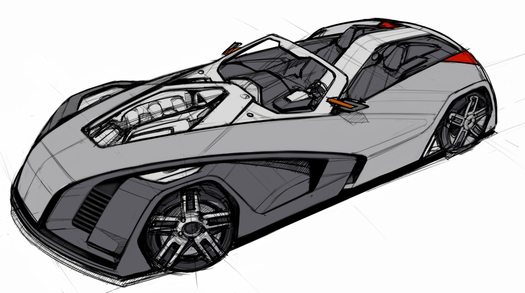 Ubee ，step，Car rendering，course，