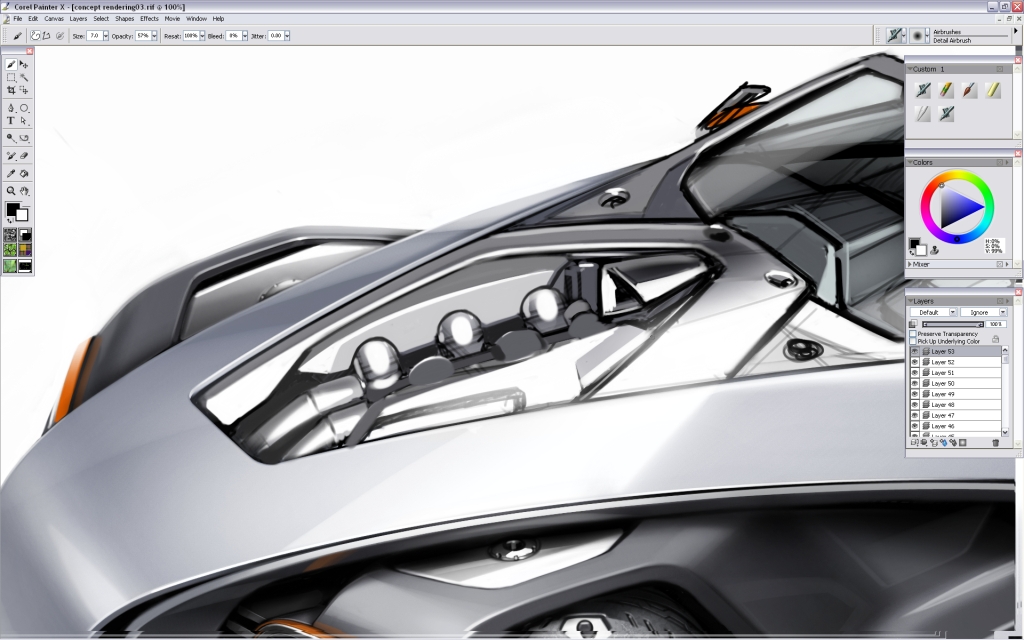 Ubee ，step，Car rendering，course，