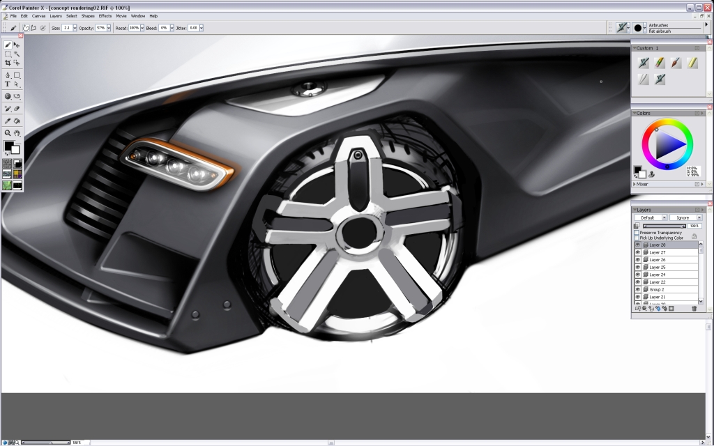 Ubee ，step，Car rendering，course，