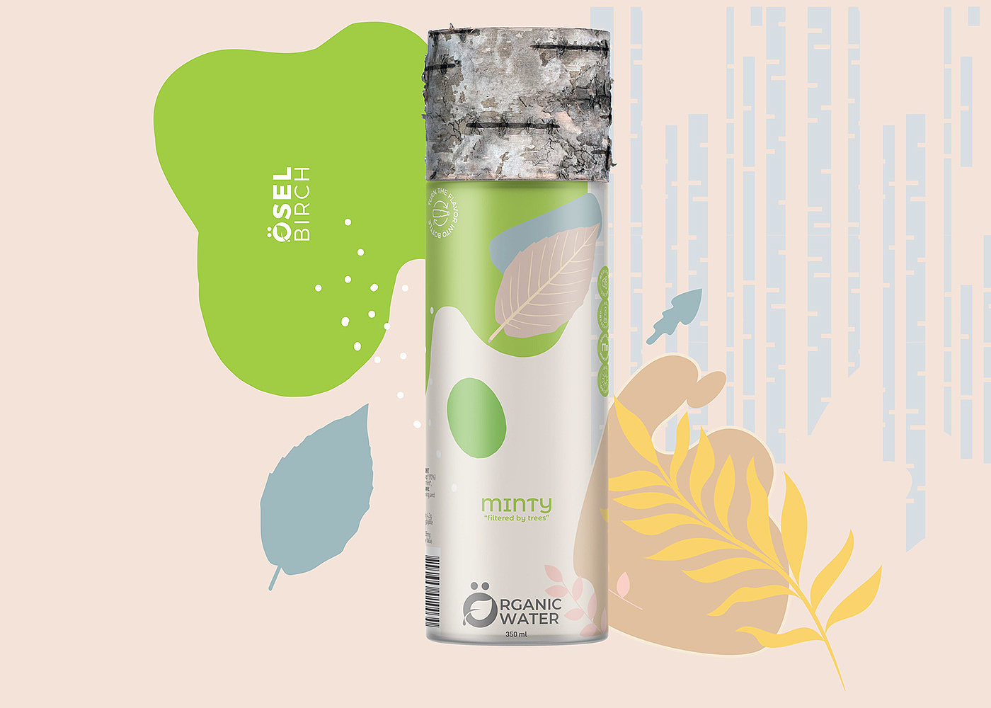 ÖselBirch，瓶子，创意，品牌设计，