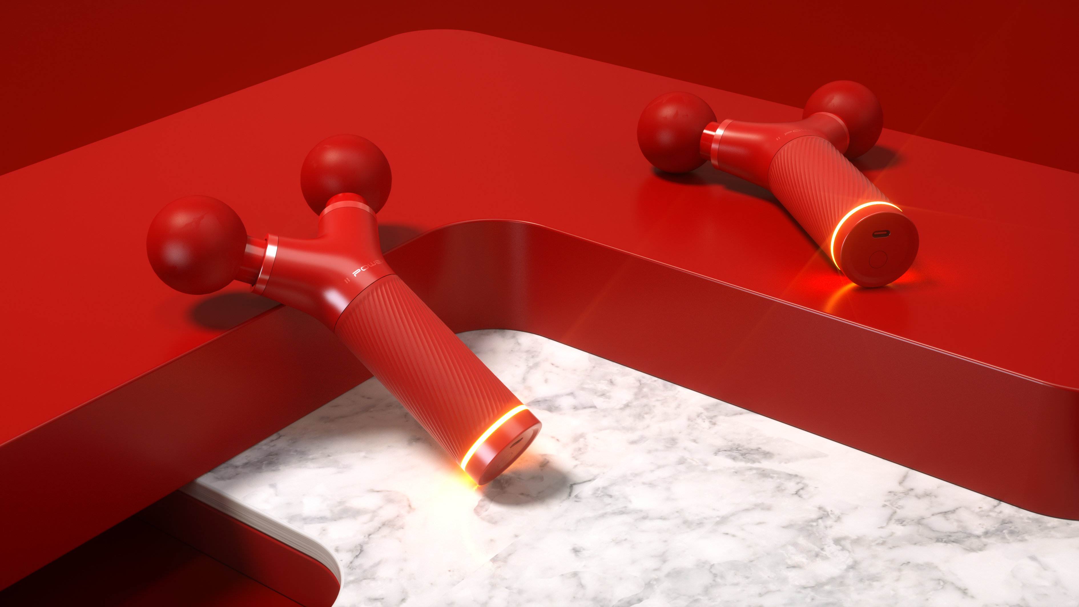 Fascia gun，Lime industrial design，Lime design，Guangdong Industrial Design，Foshan Industrial Design，product design，