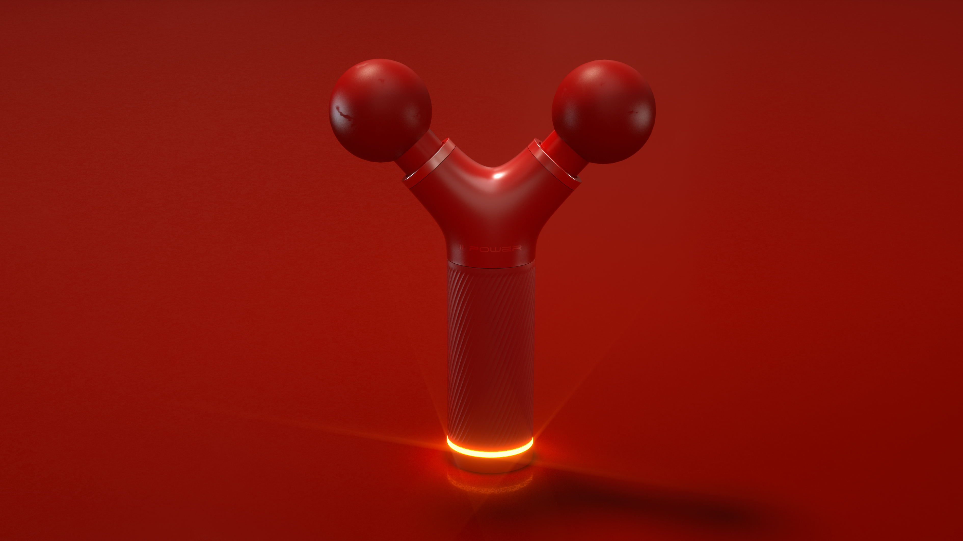 Fascia gun，Lime industrial design，Lime design，Guangdong Industrial Design，Foshan Industrial Design，product design，