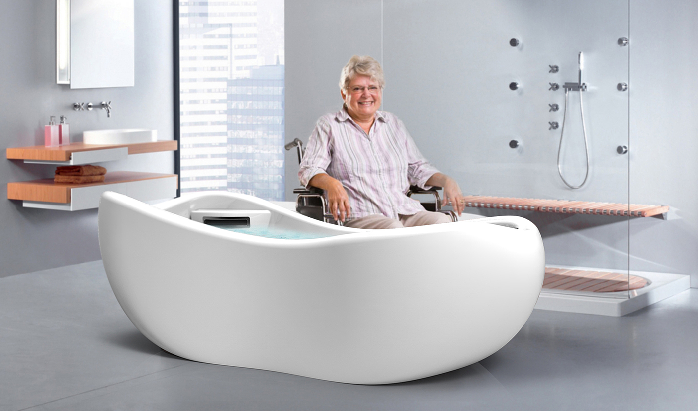 Clud-tub，澡盆，残疾人，老人，关爱，
