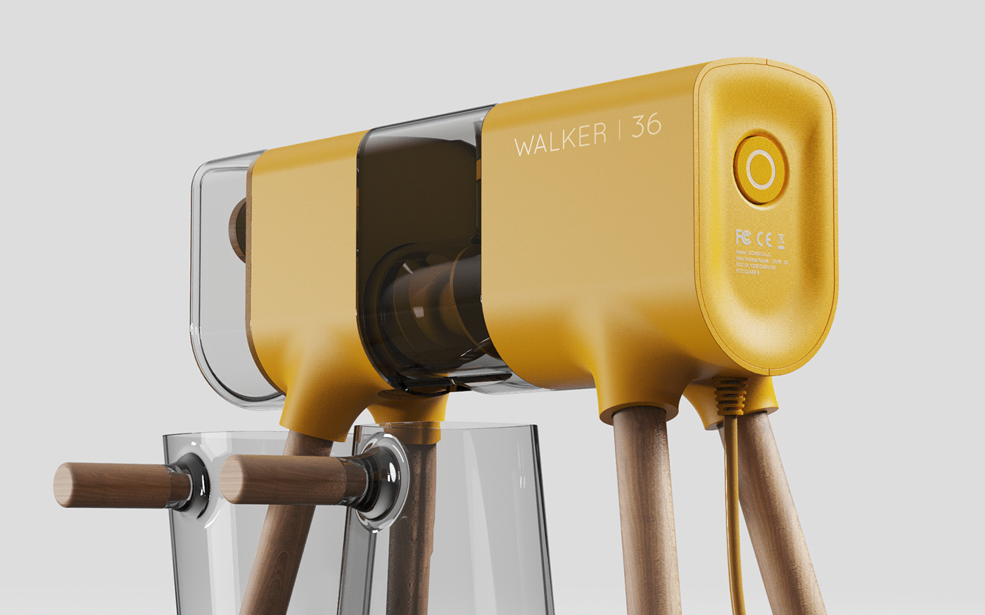 Walker Juicer，Juicer，small home appliances，industrial design，