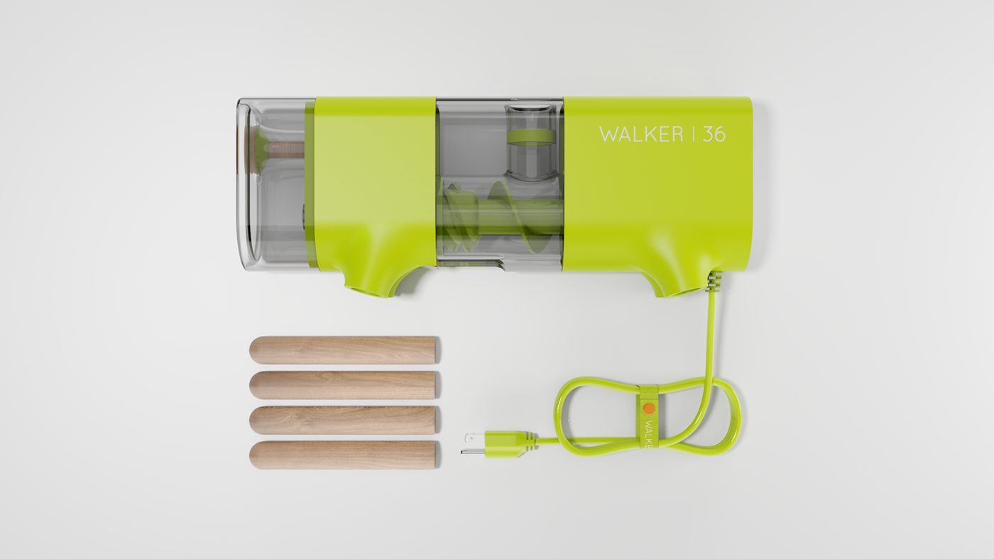 Walker Juicer，Juicer，small home appliances，industrial design，