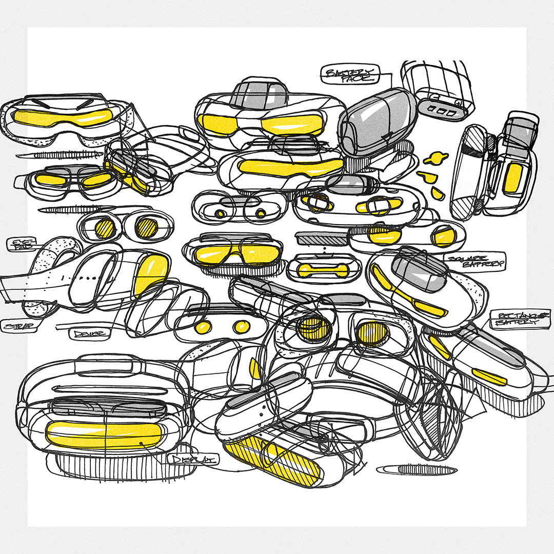 industrial design，Hand drawn，sketch，illustration，