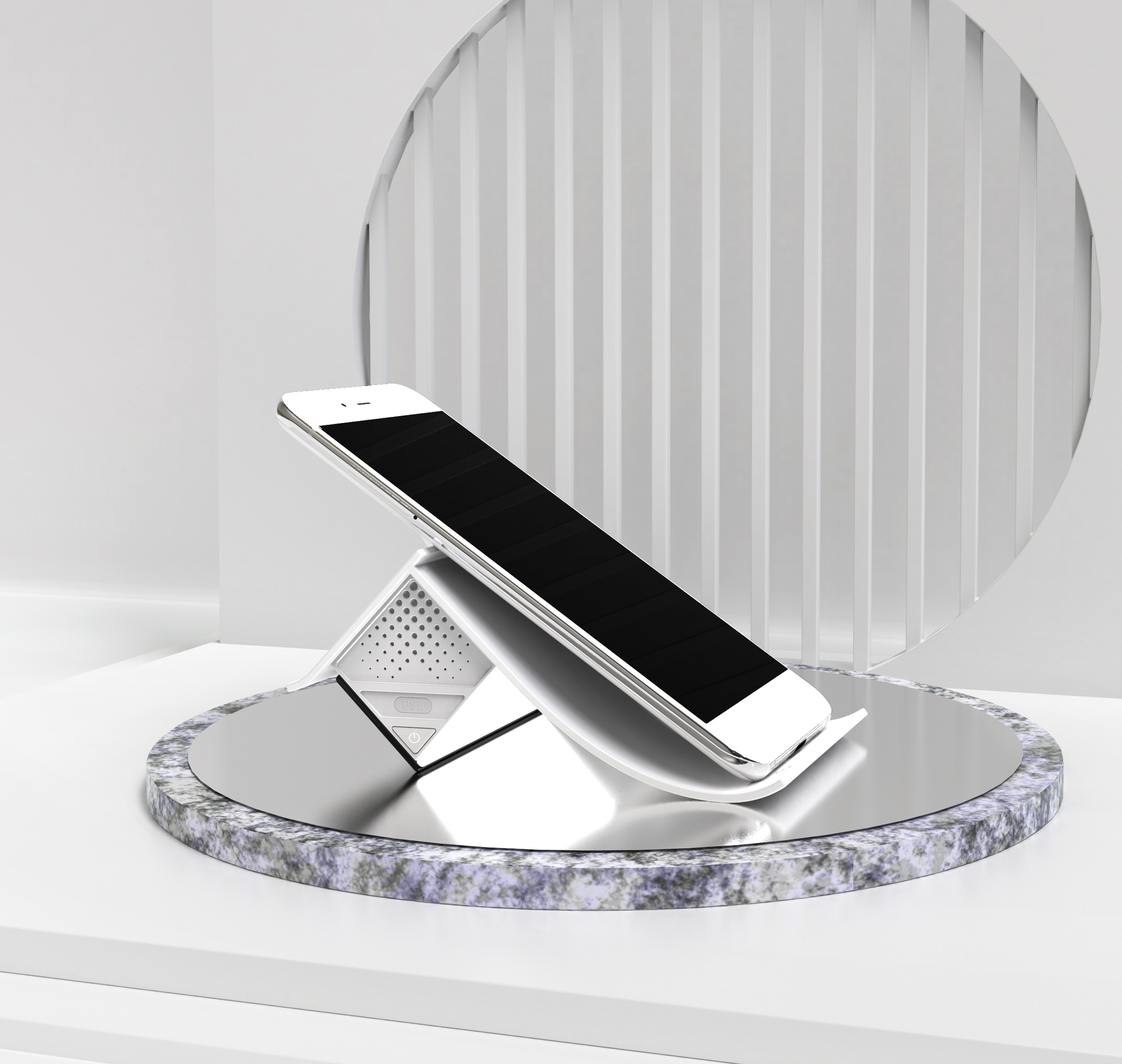 lamp，alarm clock，Mobile phone bracket，