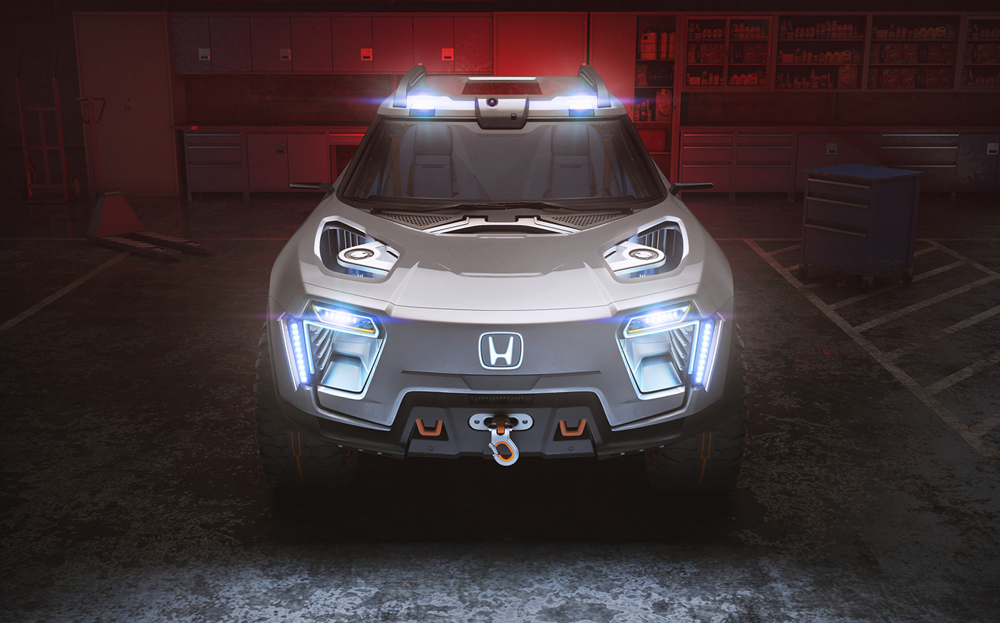 automobile，Rene Garcia，Electric，Honda，