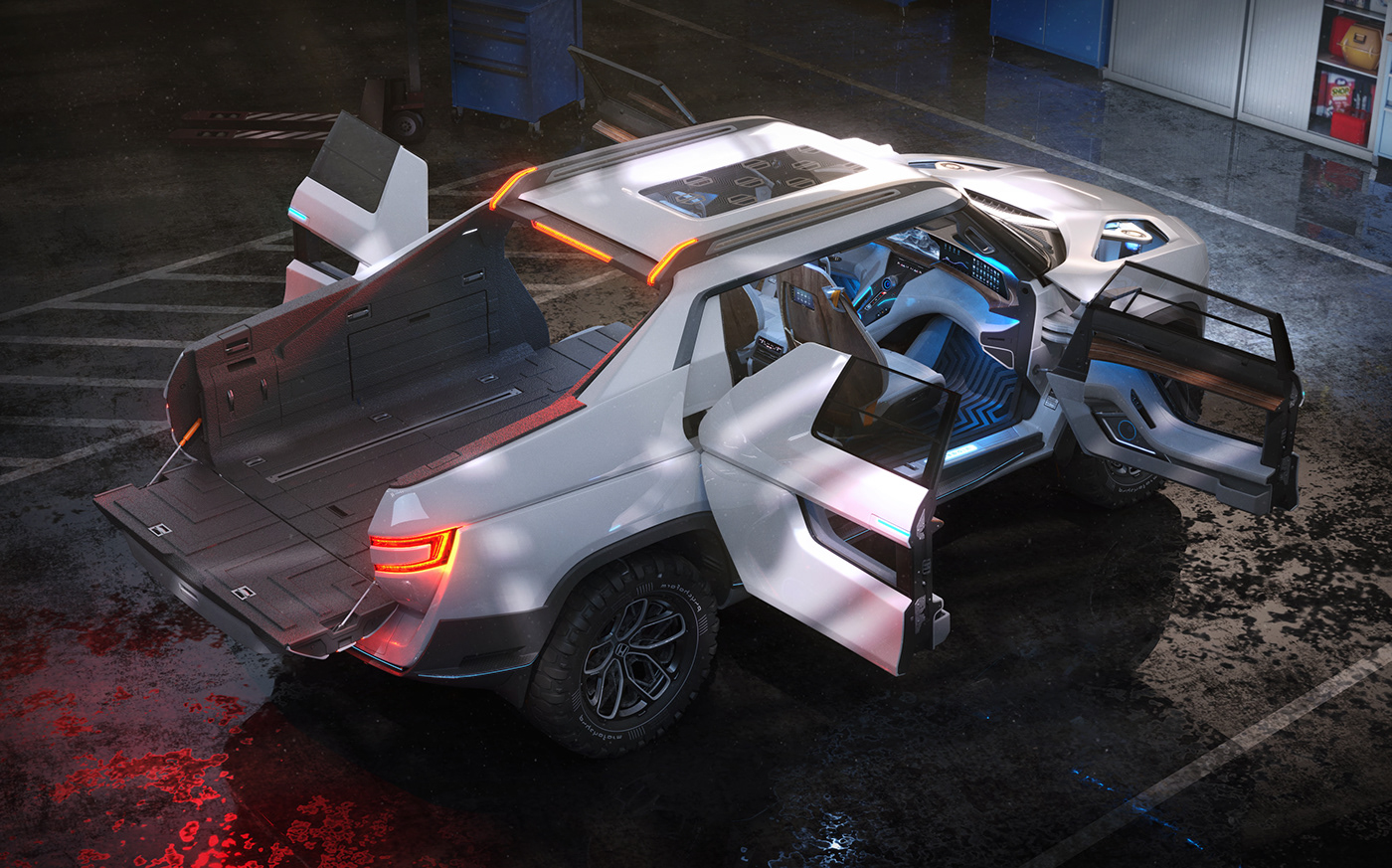 automobile，Rene Garcia，Electric，Honda，