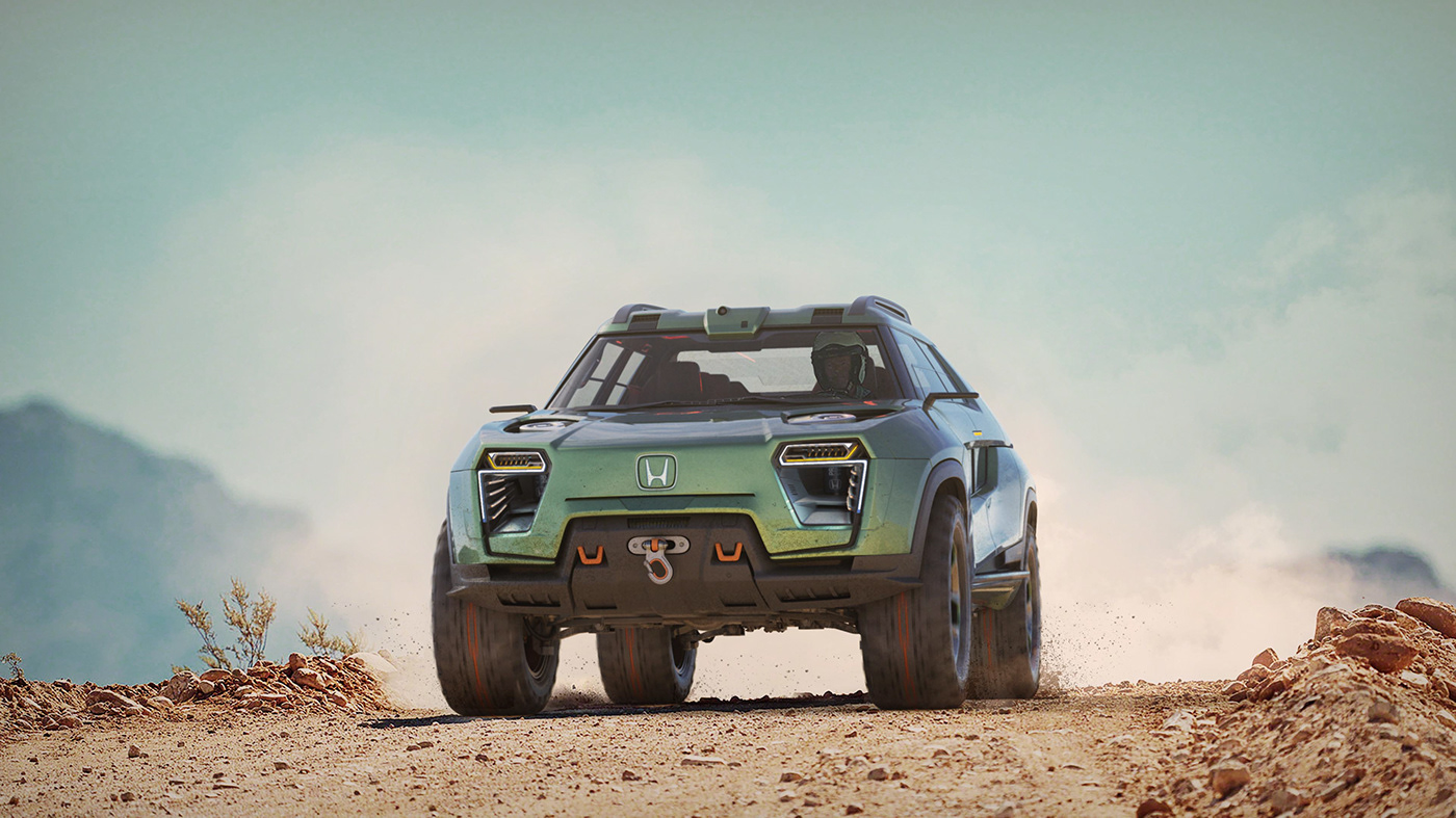 automobile，Rene Garcia，Electric，Honda，