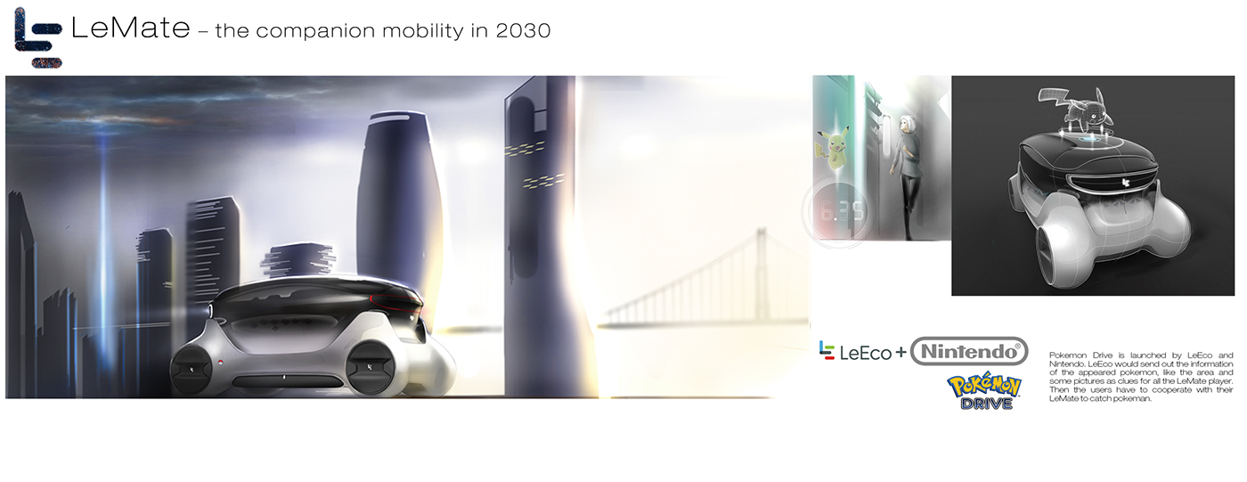 Lemate，Automobile design，Appearance Q cute，Unique shape，