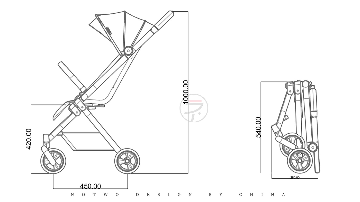 儿童车，NotwoDesgin，不二设计，