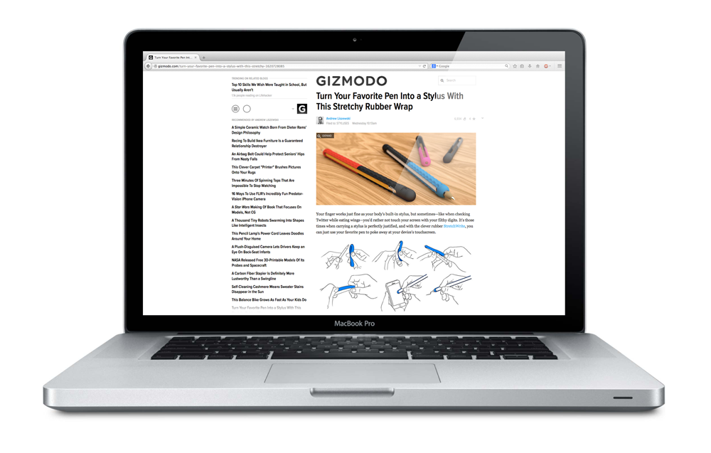 StretchWrite，Stylus ，Simple and practical，modern stylish，