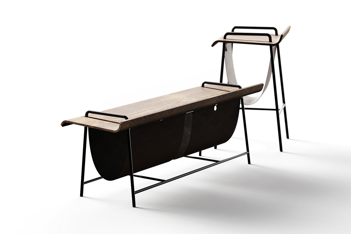 bench，woodiness，Simplicity，