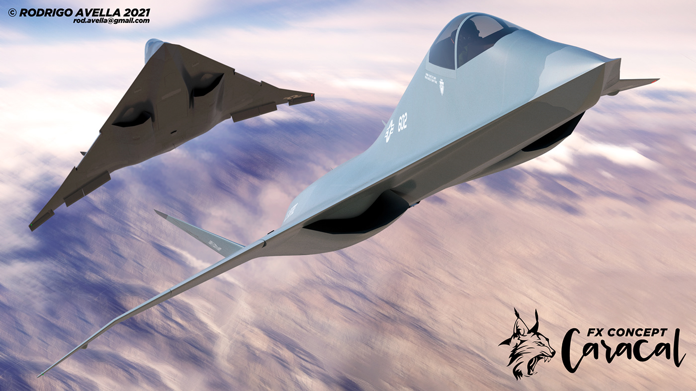 aircraft，fighter，Sixth generation，Concept machine，