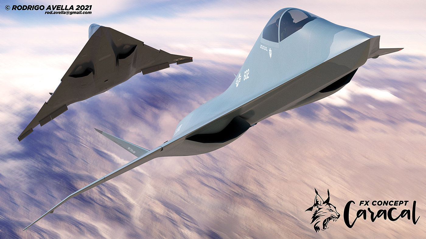 aircraft，fighter，Sixth generation，Concept machine，