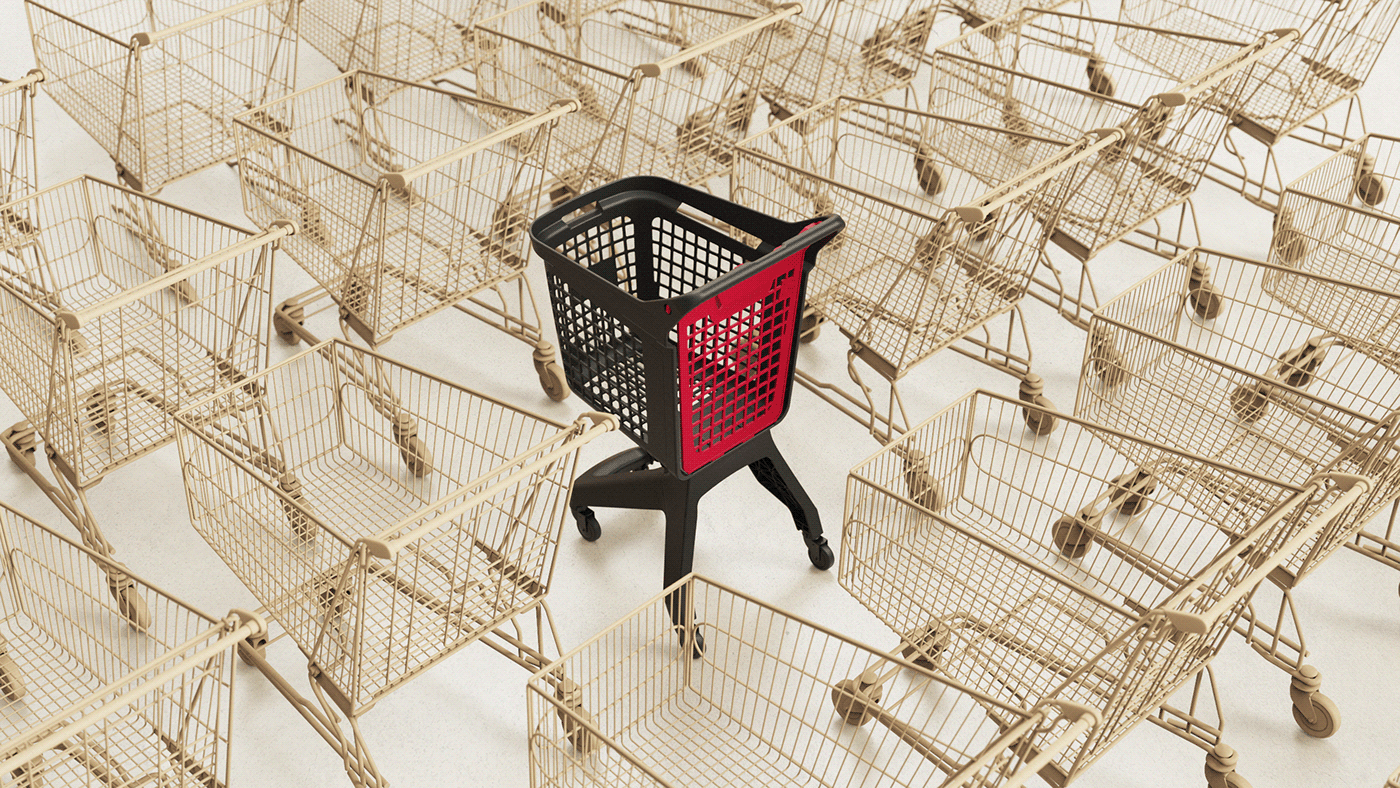 product design，shopping basket，Brand design，